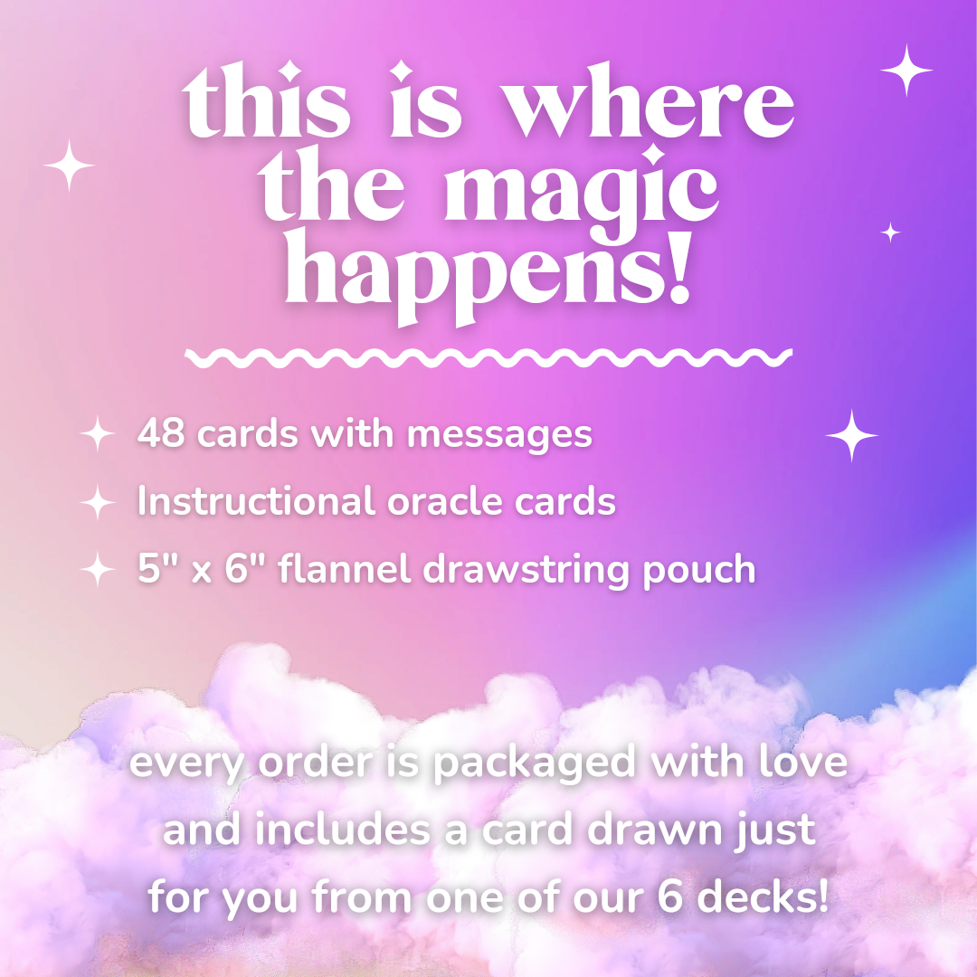 6 DECK COMPLETE BUNDLE - The Self-Forgiveness Oracle Deck (3 Decks) + Self-Parenting Oracle Deck (2 Decks) + Self-Realization Oracle Deck