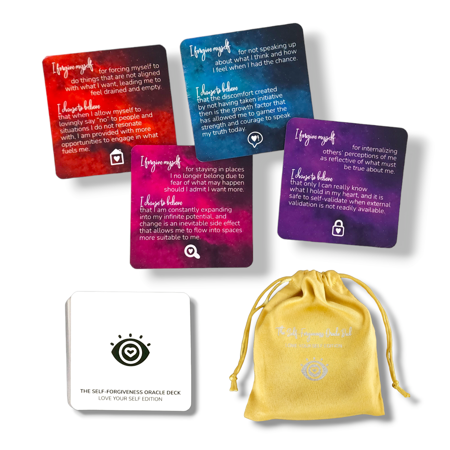 6 DECK COMPLETE BUNDLE - The Self-Forgiveness Oracle Deck (3 Decks) + Self-Parenting Oracle Deck (2 Decks) + Self-Realization Oracle Deck