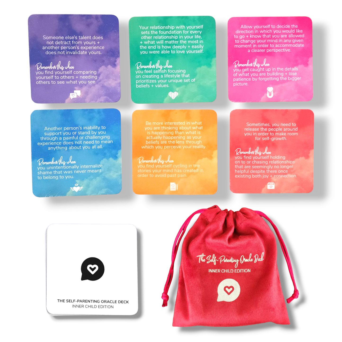 Self-Parenting Oracle Deck: Inner Child Edition