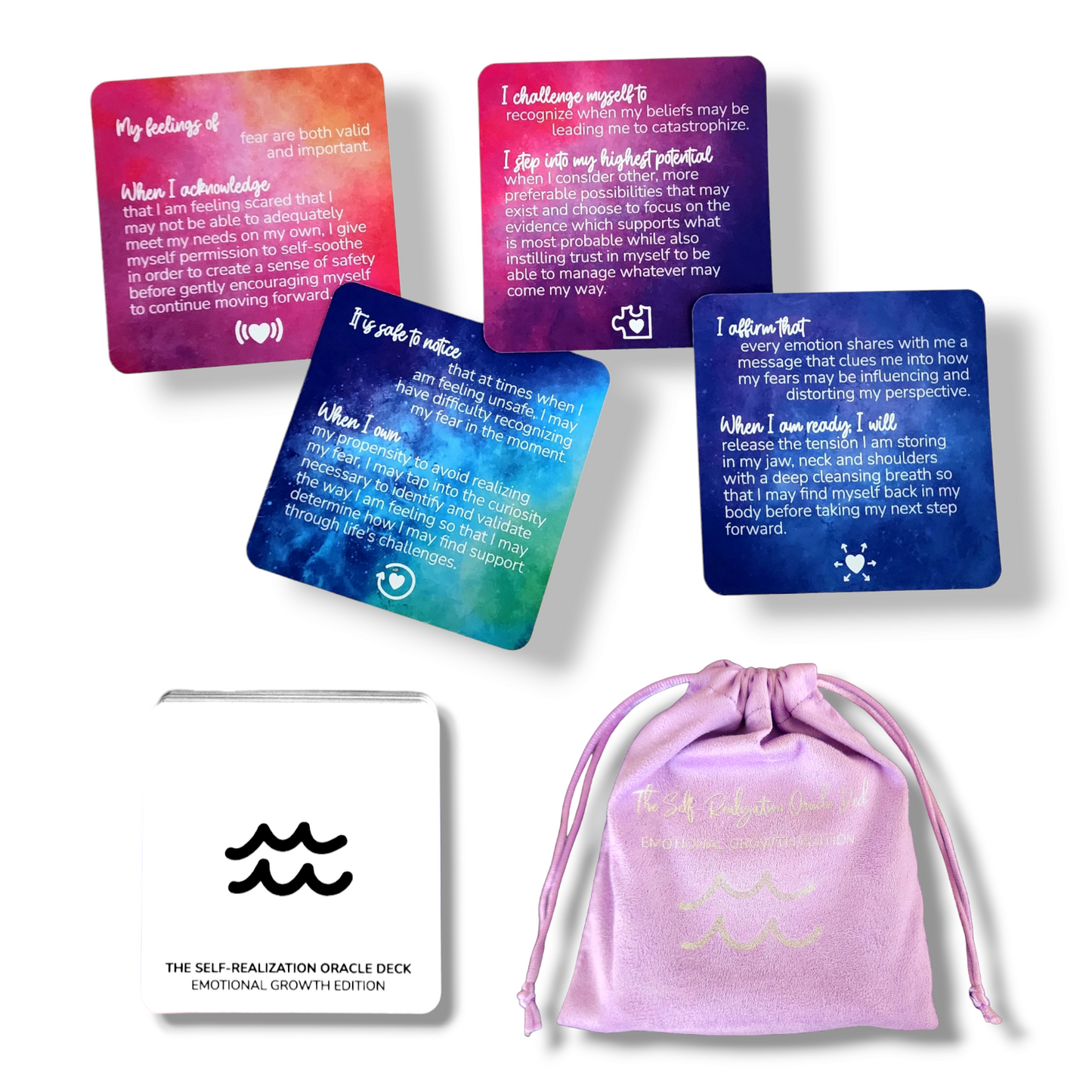 6 DECK COMPLETE BUNDLE - The Self-Forgiveness Oracle Deck (3 Decks) + Self-Parenting Oracle Deck (2 Decks) + Self-Realization Oracle Deck