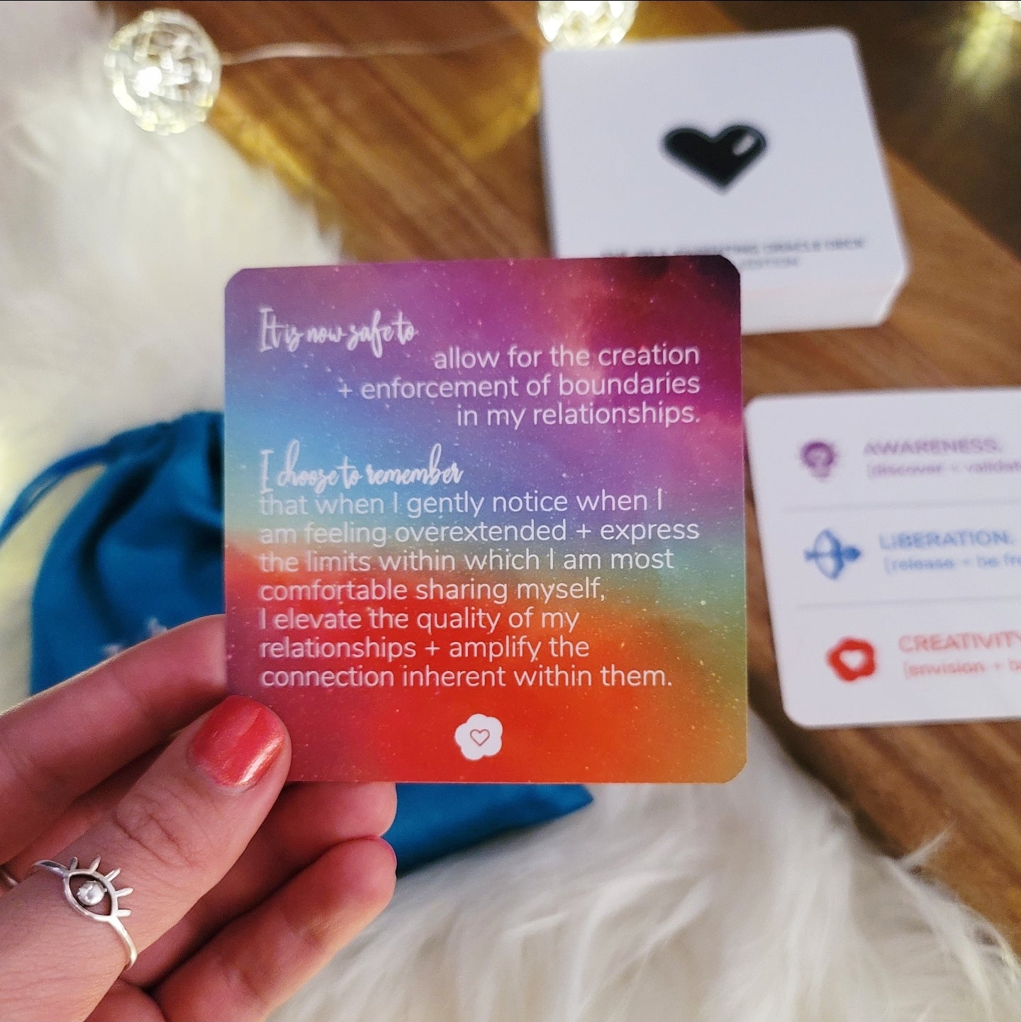 Self-Parenting Oracle Deck: Trauma Edition